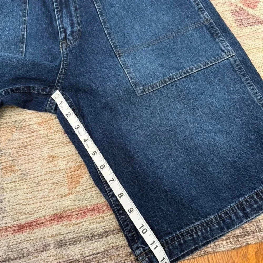 Y2K 2000s Tommy Hilfiger Denim Jorts shorts Men's 33 - Picture 6 of 6